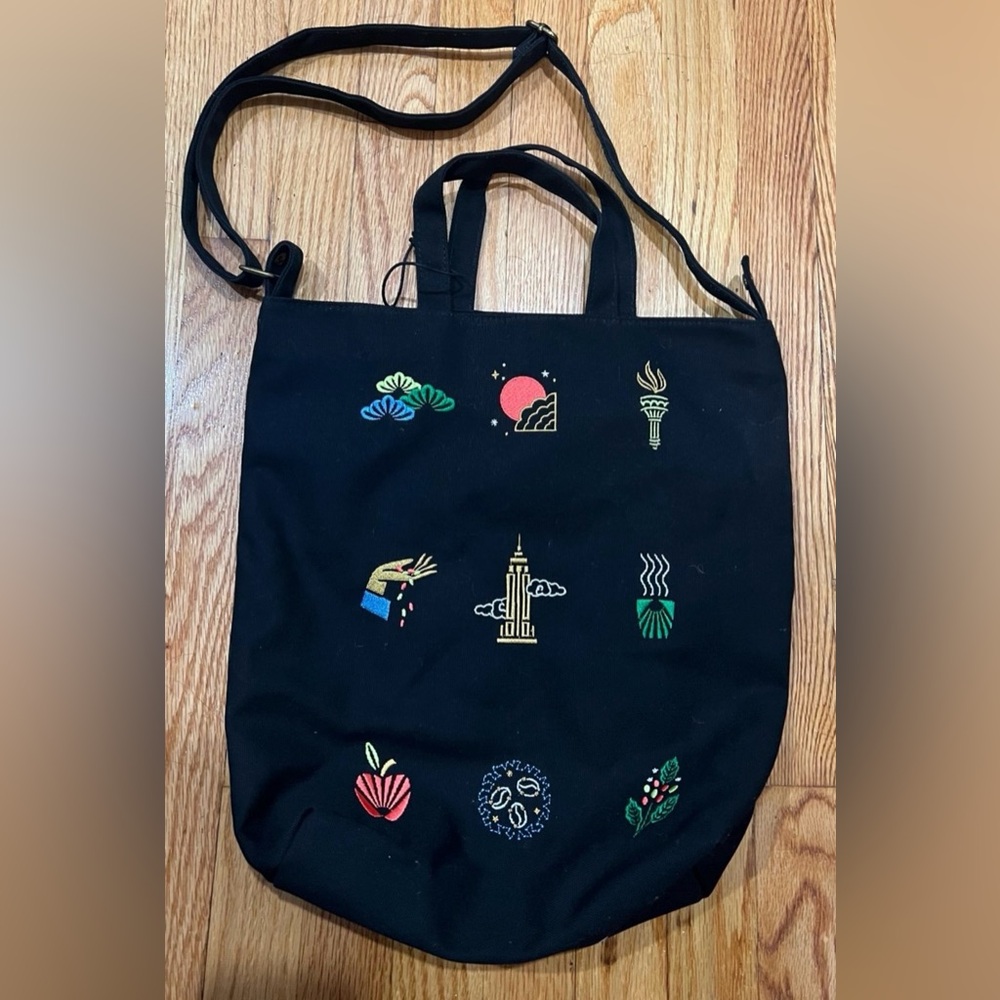 Starbucks Reserve New York City Empire State Building Tote Bag